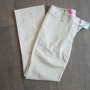 GUC Lilly Pulitzer khakis, Sz 0